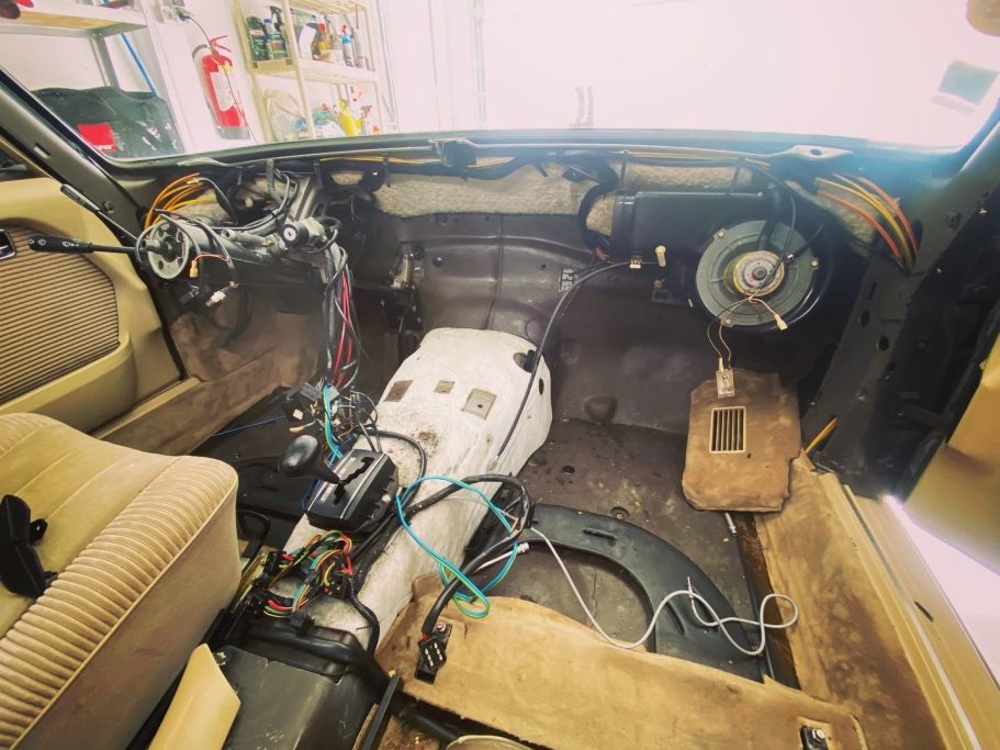 Diagnostique et réparation système de chauffage Mercedes w116
